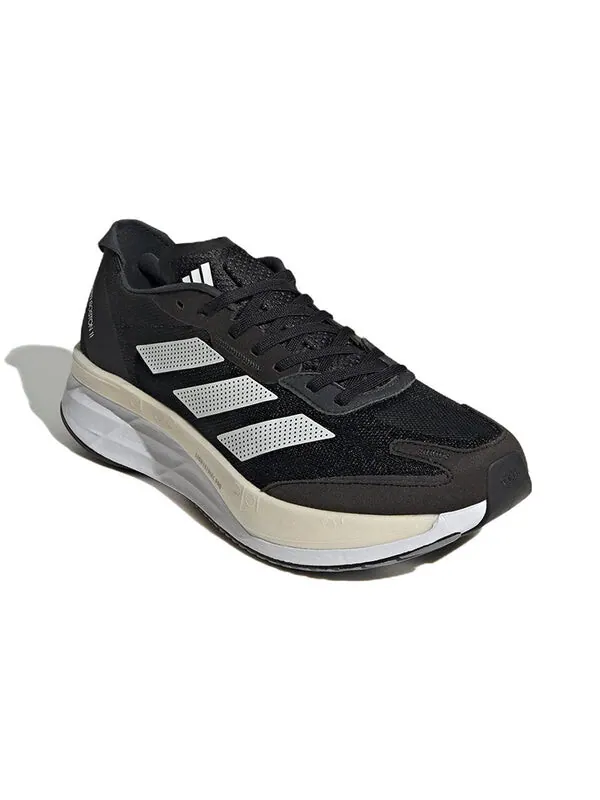 Кроссовки adizero boston 11 широкий Adidas — изображение 3 из 4, черный/белый