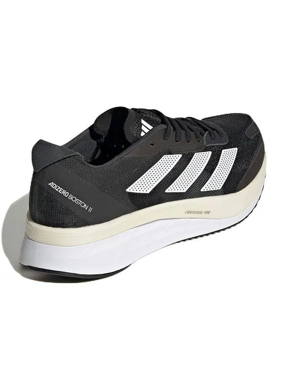 Кроссовки adizero boston 11 широкий Adidas — изображение 4 из 4, черный/белый