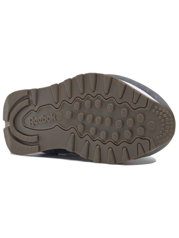 Беговые кроссовки Reebok Classic Leather 'Pure Grey White' — изображение 5 из 5, серый
