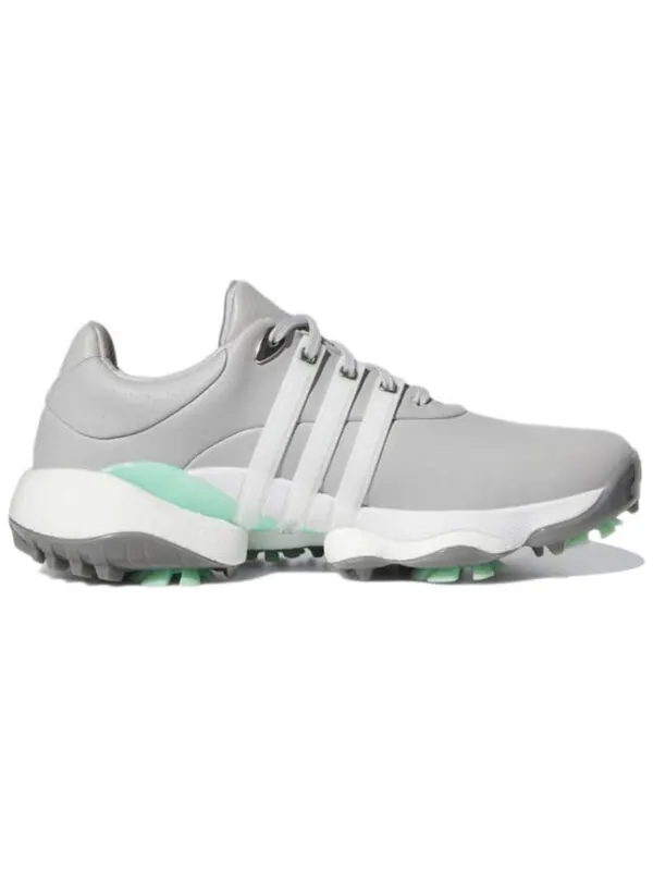 Кроссовки тур 360 22 обувь для гольфа Adidas — изображение 2 из 4, серый/белый