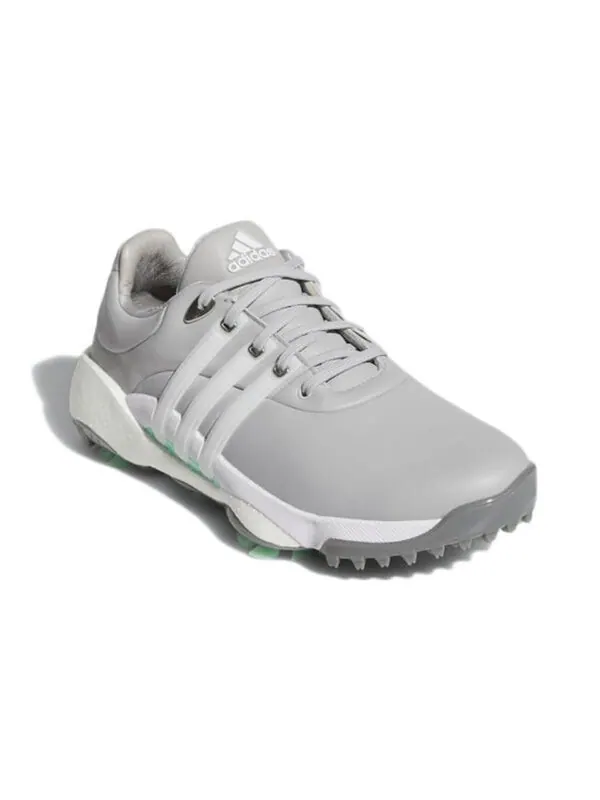 Кроссовки тур 360 22 обувь для гольфа Adidas — изображение 3 из 4, серый/белый