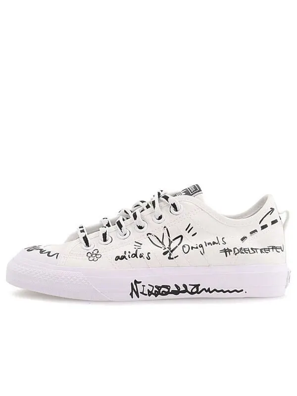 Кроссовки nizza rf Adidas — изображение 1 из 4, белый/черный