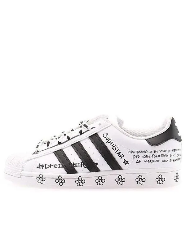Кроссовки суперзвезда Adidas — изображение 1 из 4, белый/черный