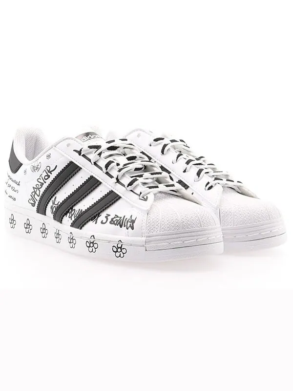 Кроссовки суперзвезда Adidas — изображение 3 из 4, белый/черный