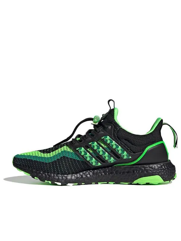 Кроссовки ультрабуст днк Adidas — изображение 1 из 4, черный/зеленый