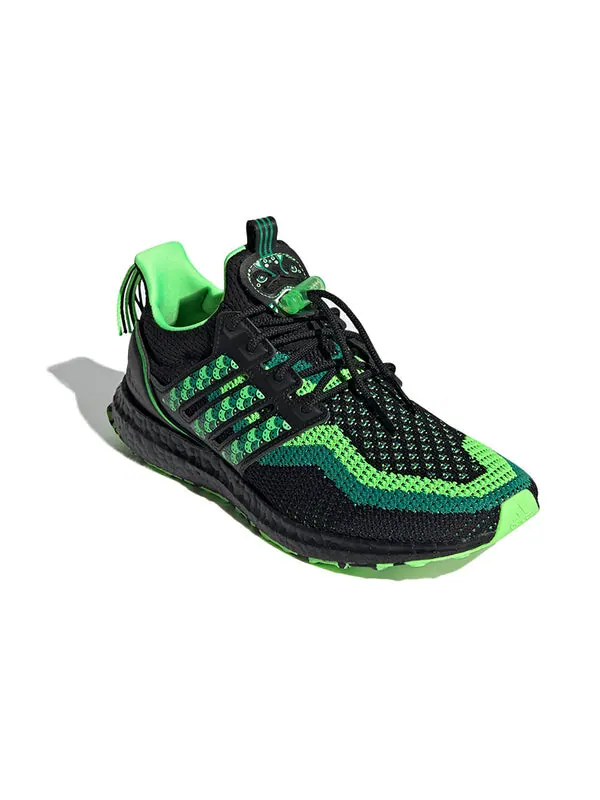 Кроссовки ультрабуст днк Adidas — изображение 3 из 4, черный/зеленый