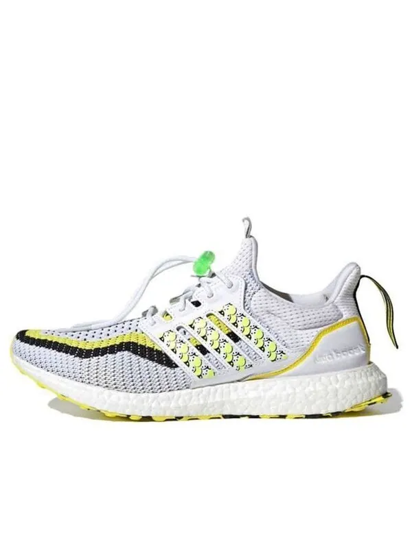 Кроссовки ультрабуст днк Adidas — изображение 1 из 4, белый/черный/желтый