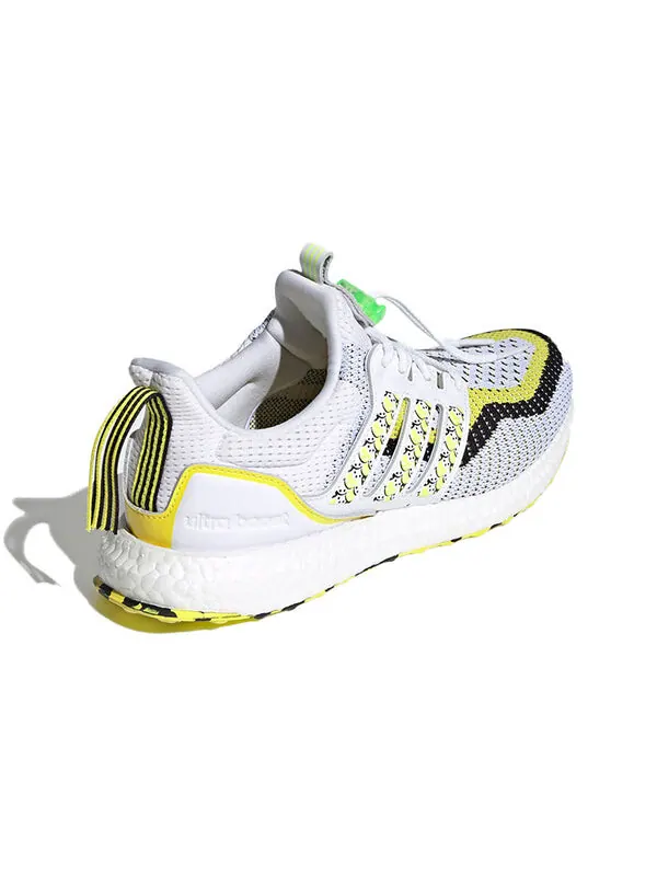 Кроссовки ультрабуст днк Adidas — изображение 4 из 4, белый/черный/желтый