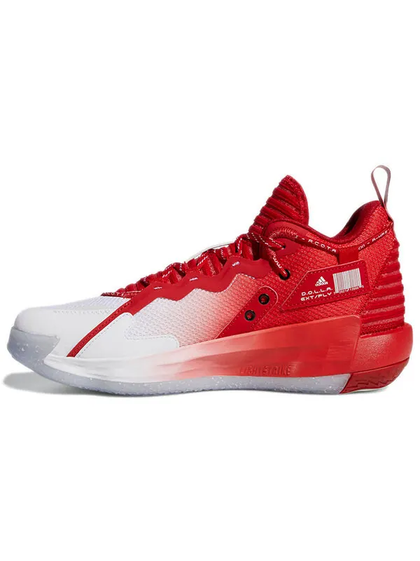 Кроссовки дама 7 extply gca Adidas — изображение 2 из 4, красный/белый