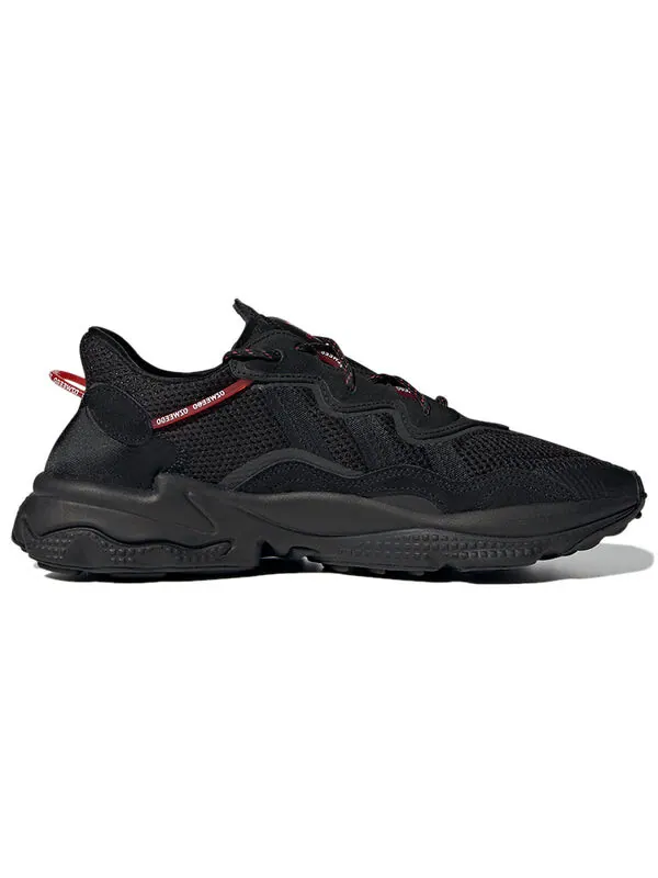 Кроссовки ozweego Adidas — изображение 2 из 4, черный/красный