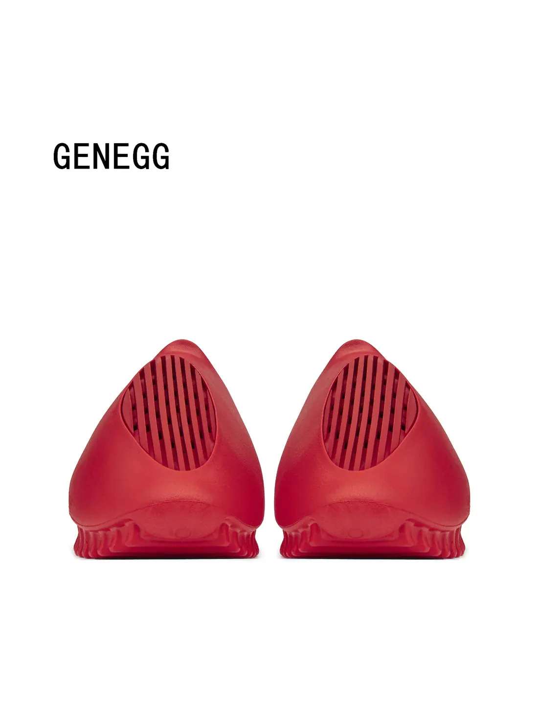 Кроссовки GENEGG Foam Runner Whale 'Ruby Red' — изображение 4 из 6, красный