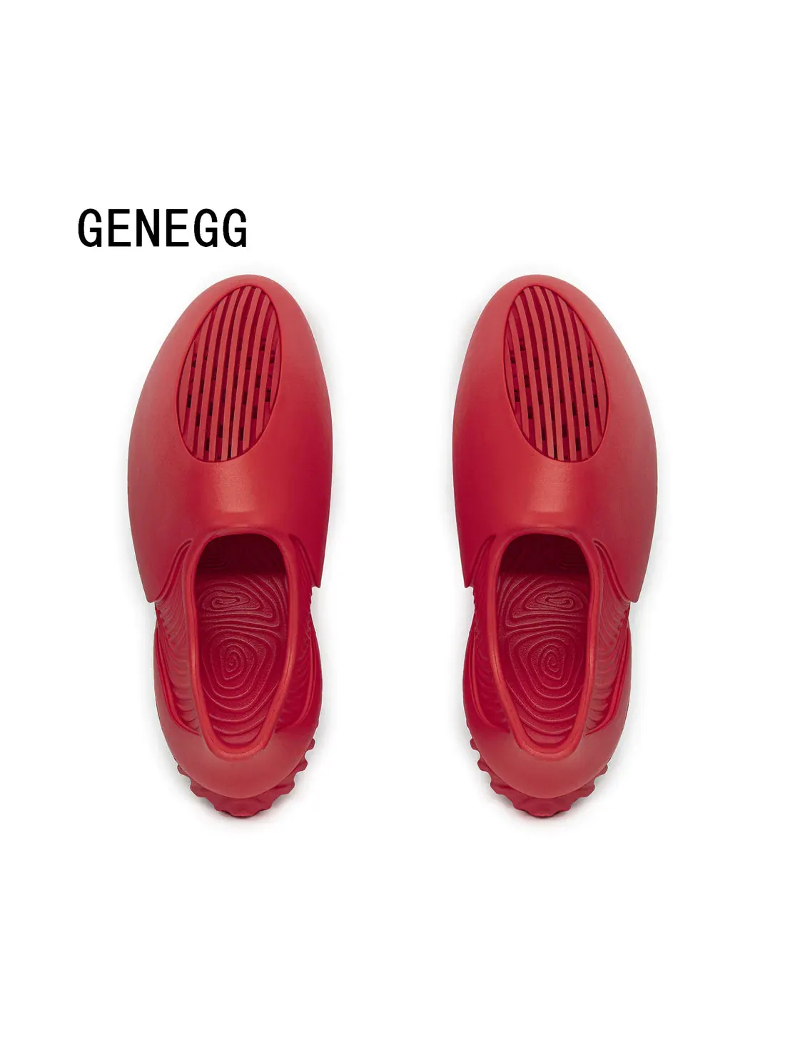 Кроссовки GENEGG Foam Runner Whale 'Ruby Red' — изображение 6 из 6, красный