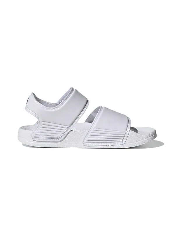 Сандалии adilette sandal 'white black' Adidas — изображение 2 из 4, белый/черный/белый