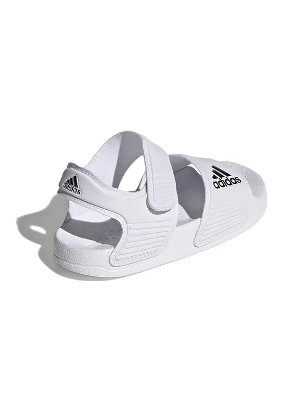 Сандалии adilette sandal 'white black' Adidas — изображение 4 из 4, белый/черный/белый