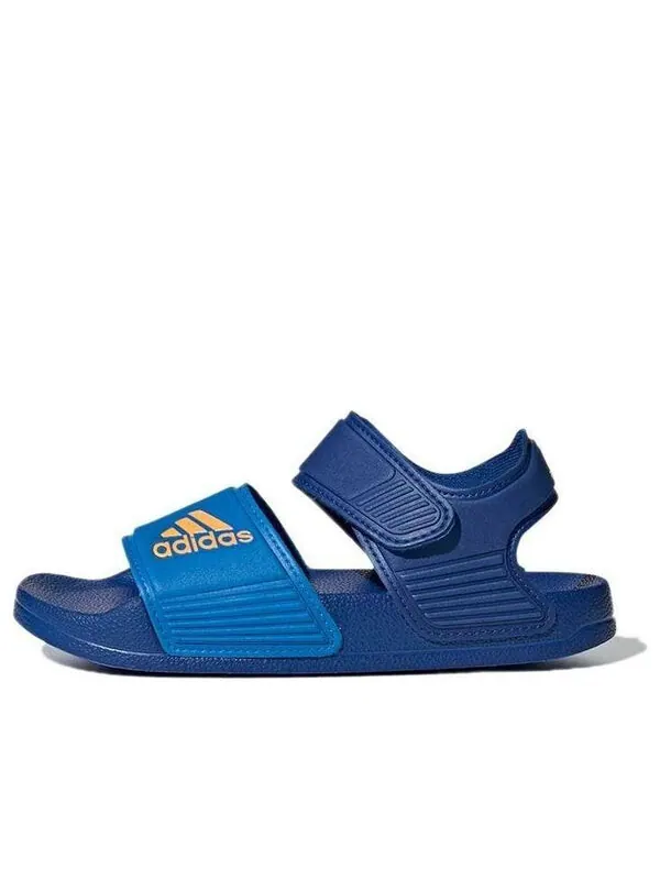 Сандалии adilette sandal 'royal blue' Adidas — изображение 1 из 4, синий/оранжевый/синий