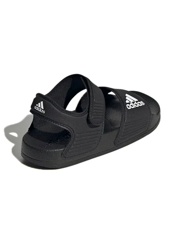 Сандалии adilette sandal 'black white' Adidas — изображение 4 из 4, черный/белый/черный
