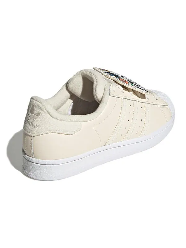 Кроссовки суперзвезда Adidas — изображение 4 из 4, кремовый/белый