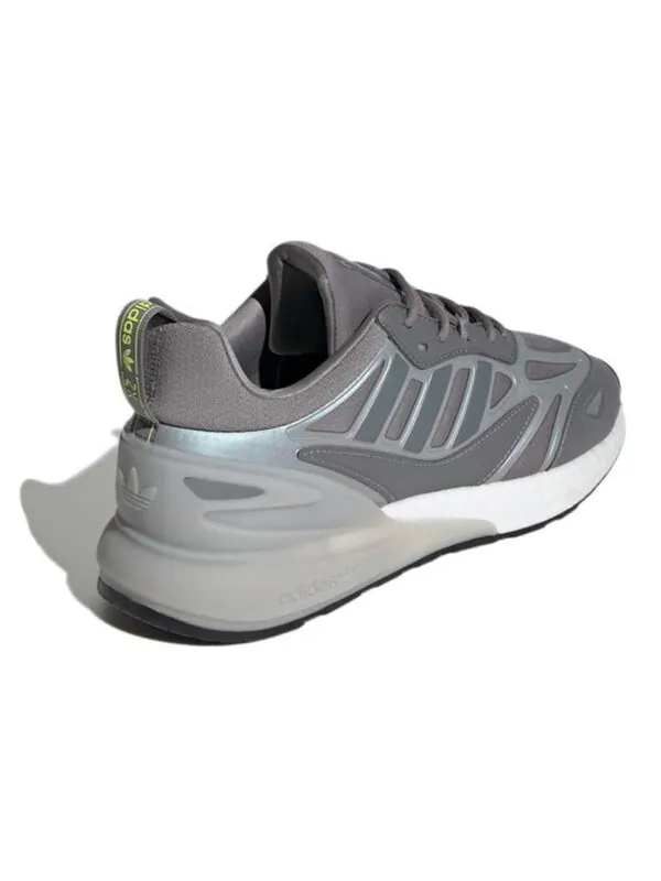 Кроссовки оригинал zx 2k boost 2.0 Adidas — изображение 4 из 4, темный серый/белый