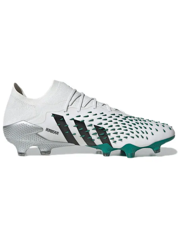 Кроссовки Predator Freak.1 л fg Adidas — изображение 2 из 4, белый/зеленый/черный