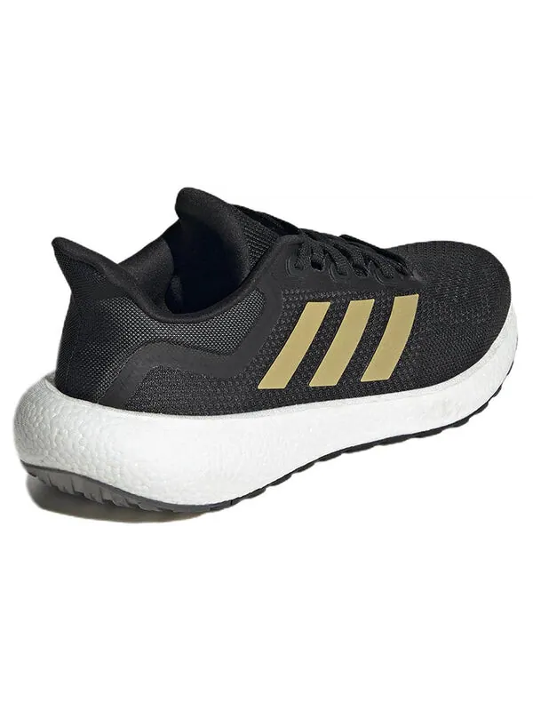 Кроссовки pureboost 22 'black gold metallic' Adidas — изображение 4 из 4, черный/золотистый