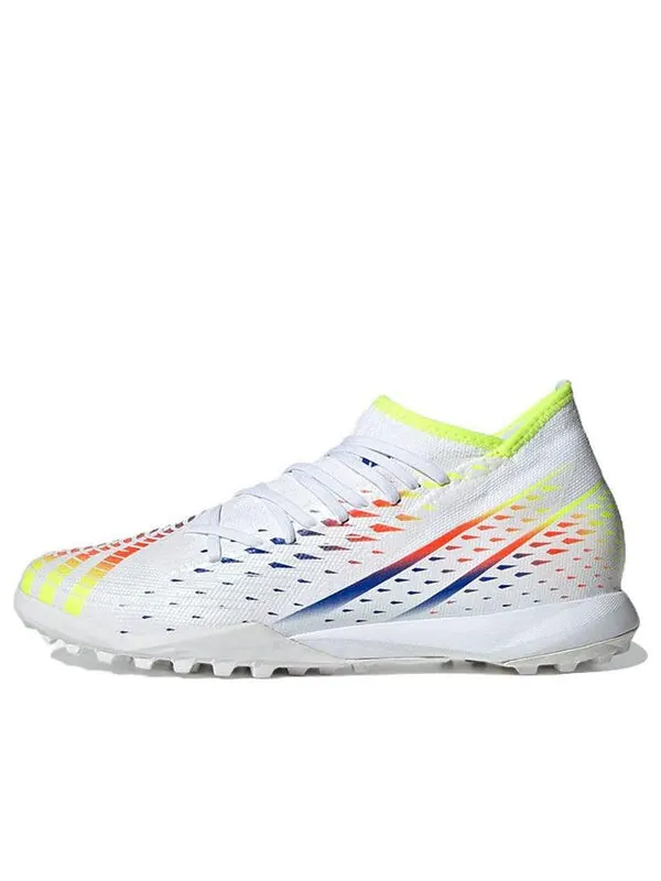 Кроссовки Predator Edge.3 tf Adidas — изображение 1 из 4, белый/желтый/синий