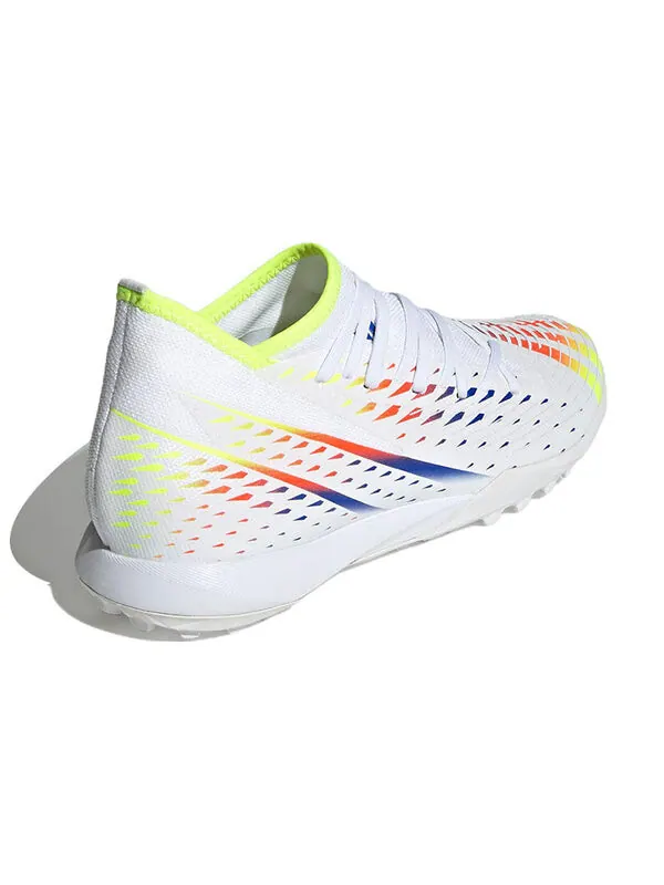 Кроссовки Predator Edge.3 tf Adidas — изображение 4 из 4, белый/желтый/синий