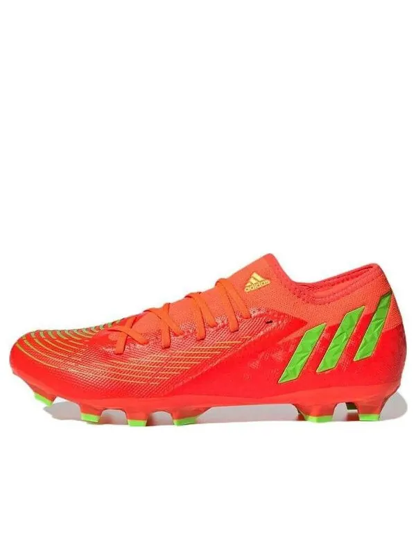 Кроссовки Predator Edge.3 л мг Adidas — изображение 1 из 4, красный/зеленый