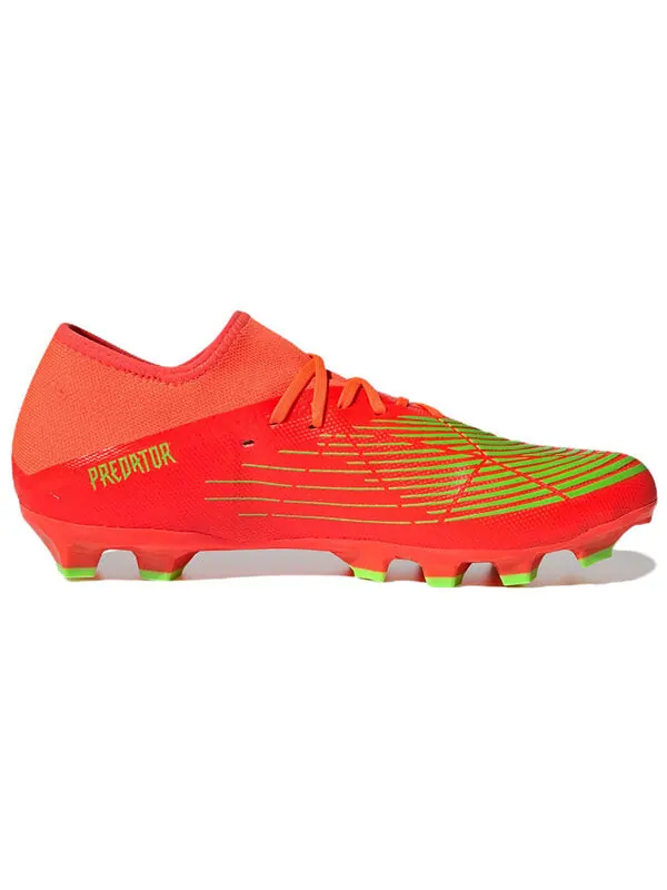 Кроссовки Predator Edge.3 л мг Adidas — изображение 2 из 4, красный/зеленый