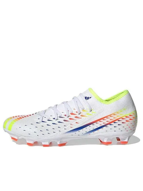 Кроссовки Predator Edge.3 hg ag Adidas — изображение 1 из 4, белый/желтый/синий