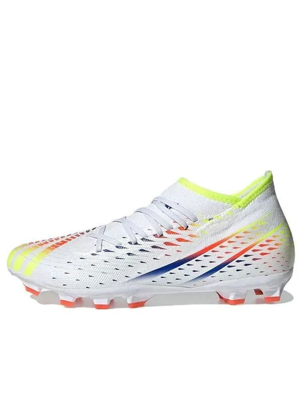 Кроссовки pator edge.3 hg ag Adidas — изображение 1 из 4, белый/желтый/синий