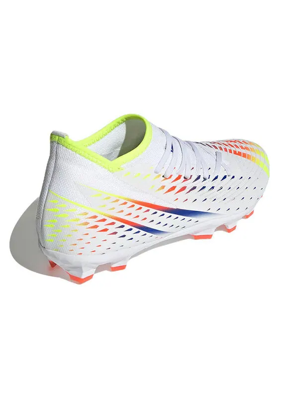 Кроссовки pator edge.3 hg ag Adidas — изображение 4 из 4, белый/желтый/синий