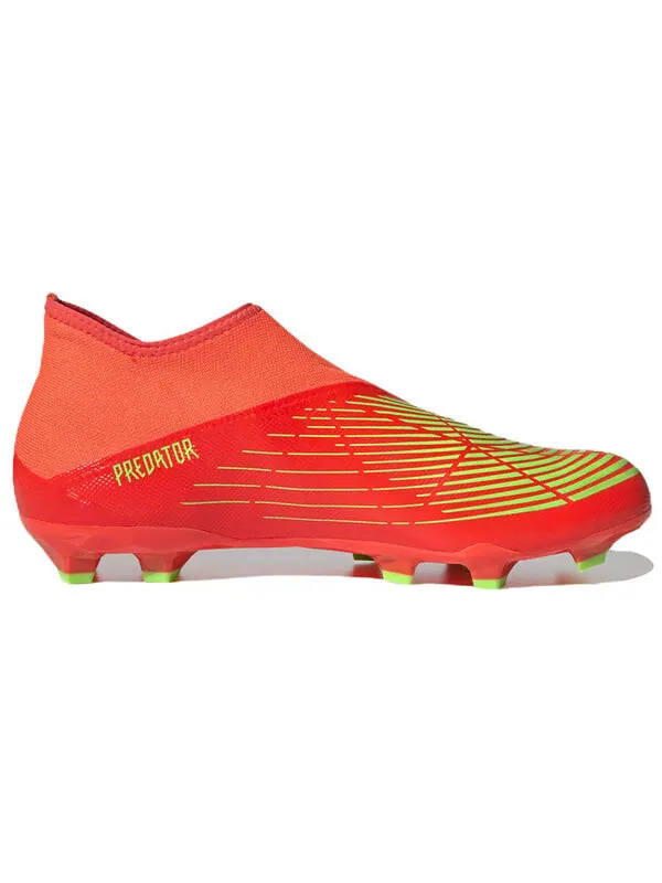 Кроссовки Predator Edge.3 FG Adidas — изображение 2 из 4, красный/зеленый
