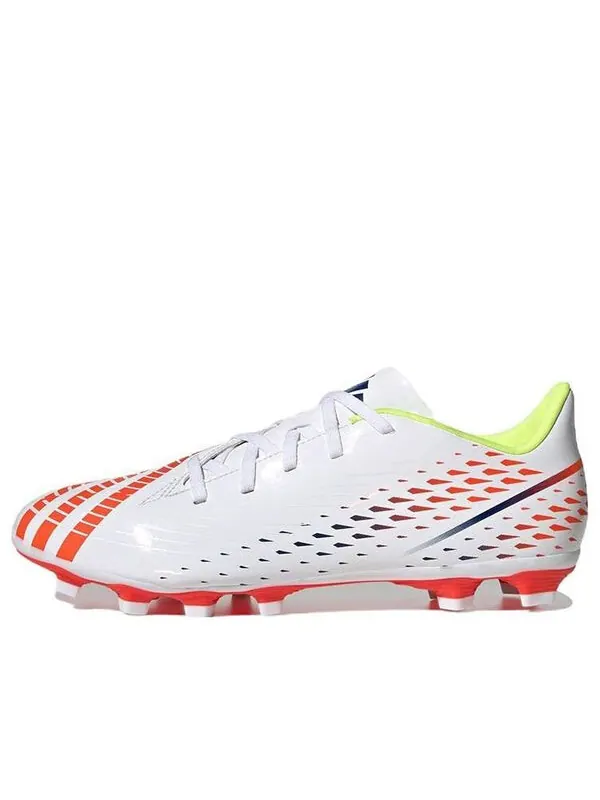 Кроссовки Predator Edge.4 мг Adidas — изображение 1 из 4, белый/желтый/синий