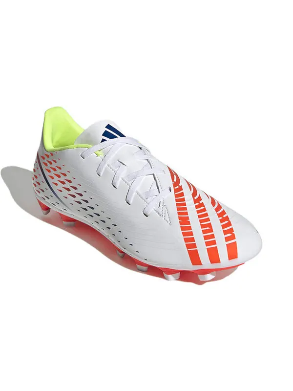 Кроссовки Predator Edge.4 мг Adidas — изображение 3 из 4, белый/желтый/синий