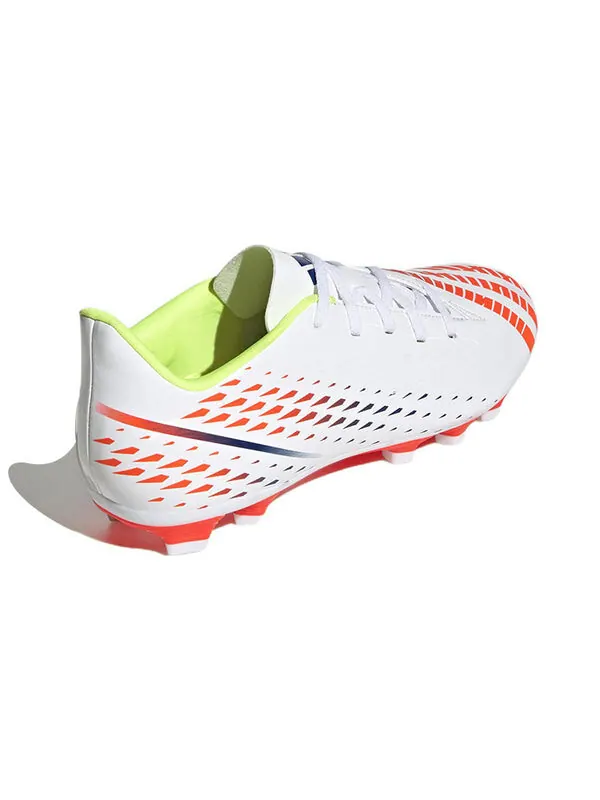 Кроссовки Predator Edge.4 мг Adidas — изображение 4 из 4, белый/желтый/синий