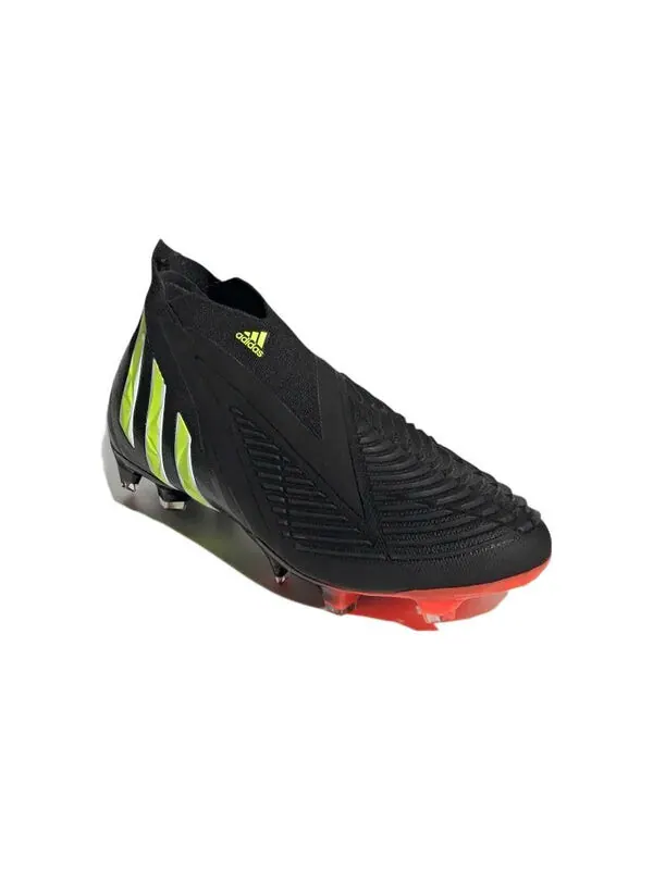 Кроссовки Predator Edge FG Adidas — изображение 3 из 4, черный/желтый/красный