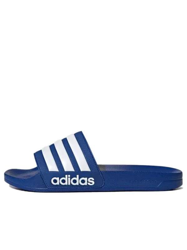 Тапочки adilette shower slide 'royal blue' Adidas