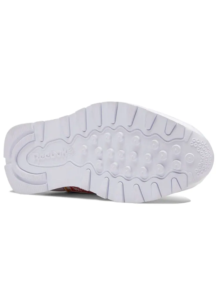 Беговые кроссовки Reebok Kanghyuk x Classic Leather 'White Primal Red' — изображение 5 из 5, белый