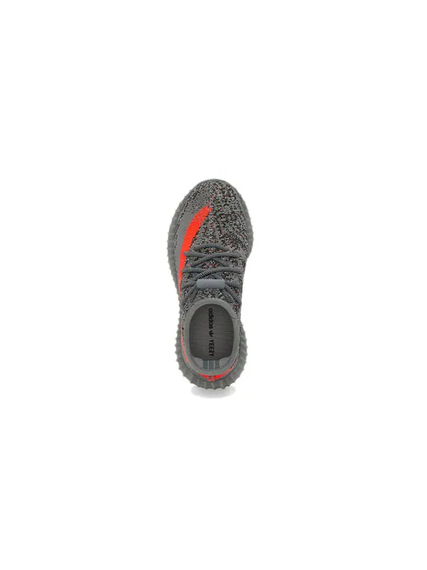 Кроссовки yeezy boost 350 v2 kids 'beluga reflective' Adidas — изображение 4 из 4, серый/оранжевый