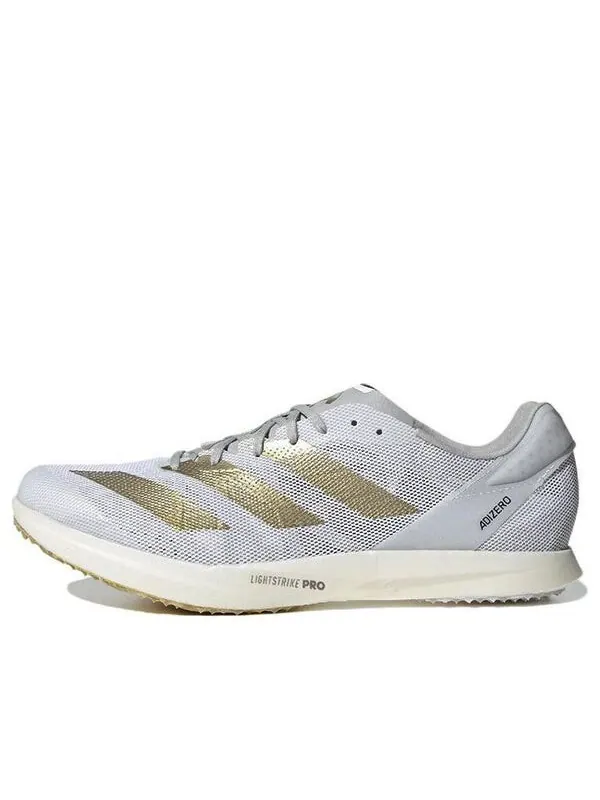 Кроссовки Tinman Elite x Adizero Avanti Tyo Adidas — изображение 1 из 4, белый/серый/золотистый