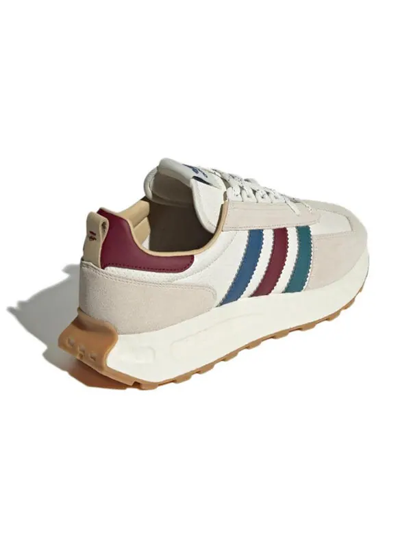 Кроссовки ретро e5 Adidas — изображение 4 из 4, бежевый/белый/бордовый