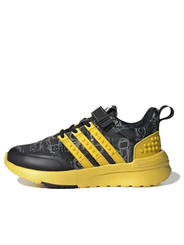 Кроссовки lego x racer tr 'black equipment yellow' Adidas — изображение 1 из 4, черный/желтый