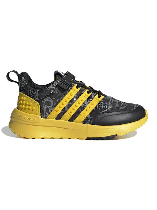 Кроссовки lego x racer tr 'black equipment yellow' Adidas — изображение 2 из 4, черный/желтый
