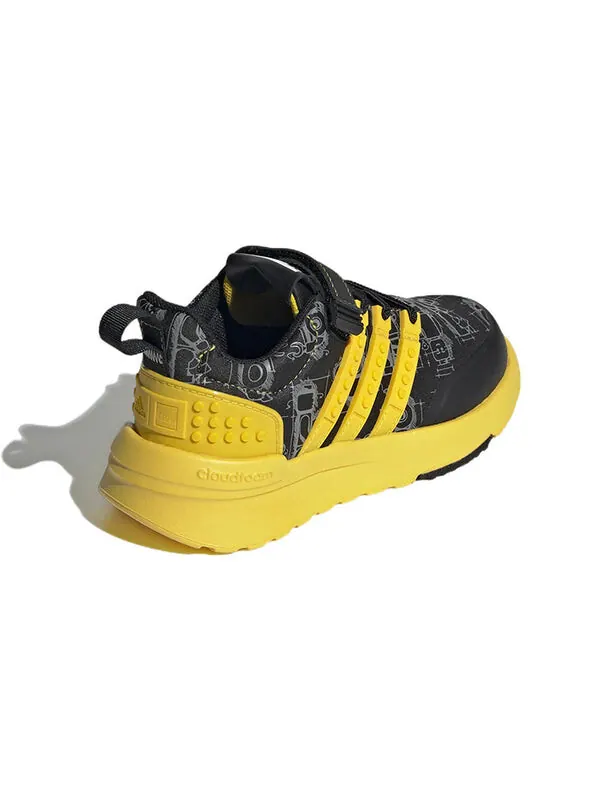 Кроссовки lego x racer tr 'black equipment yellow' Adidas — изображение 3 из 4, черный/желтый