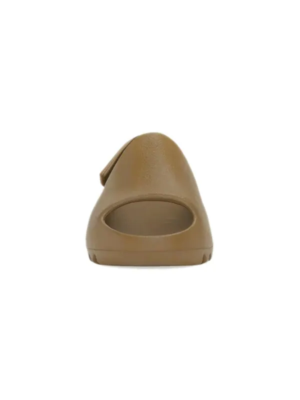 Тапочки yeezy slide 'ochre' Adidas — изображение 3 из 4, коричневый/коричневый