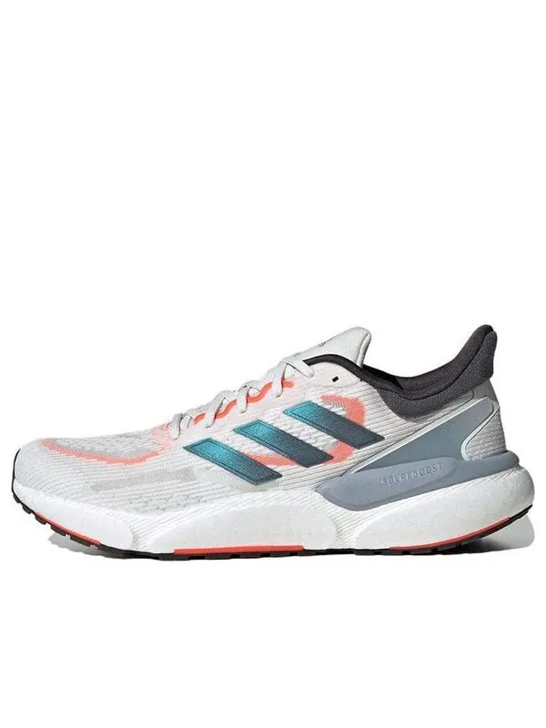 Кроссовки Adidas SolarBoost 5 Shoes 'White Solar Red' — изображение 1 из 4, белый/серый/красный