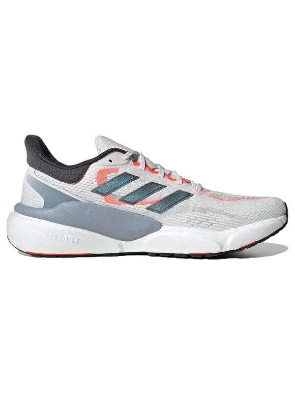 Кроссовки Adidas SolarBoost 5 Shoes 'White Solar Red' — изображение 2 из 4, белый/серый/красный