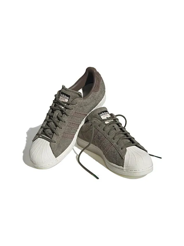 Кроссовки superstar 'olive strata' Adidas — изображение 3 из 4, зеленый