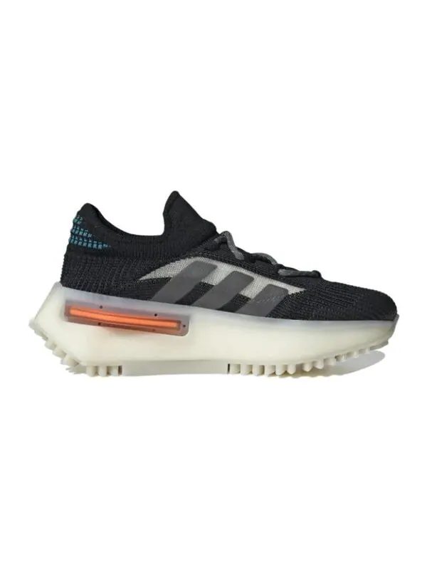 Кроссовки nmd_s1 Adidas — изображение 2 из 4, черный/серый/белый