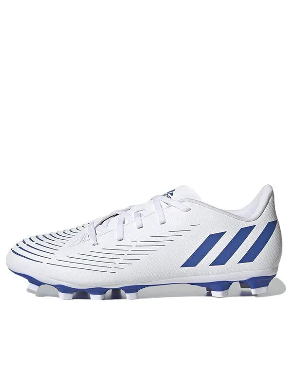 Кроссовки Predator Edge.4 FG Adidas — изображение 1 из 4, белый/синий